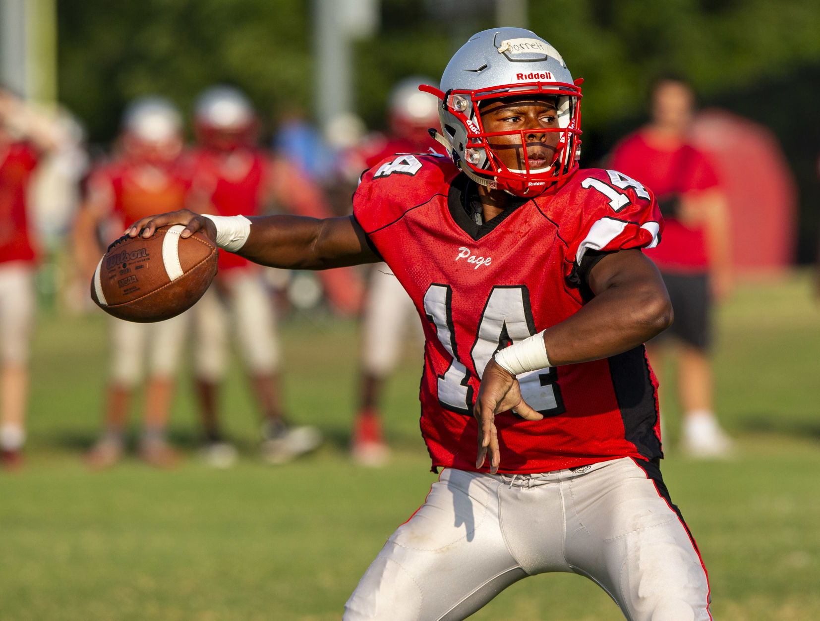 Eastern Alamance and Page scrimmage